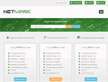 Tablet Screenshot of netmark.pl